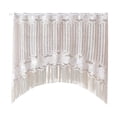 thumbnail image 1 of Fareti Boho Curtain Sheer Lace Tassels Window Rustic Bohemian Farmhouse Drape for Kitchen Half Window Bathroom Decoration Rod, 1 of 4