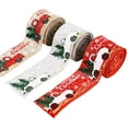 thumbnail image 3 of ITFABS Christmas Ribbons Car Print Roll Xmas Home Gift Pack Decoration, 3 of 5