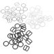 thumbnail image 5 of IFANLANDOR 30Pares Accesorios De Femenino Compactos Y Resistentes Para Casa, 5 of 7