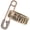 Brass, variant on Alloy Pin Letter Ring of Saturn for Women - Colorful Alloy Pin Saturn Rings