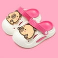 thumbnail image 2 of Little Girl Shoes Girls School Shoes Children's Shoes Summer New EVA Outer Wear Cartoon Cute Baby Toe Slippers For Boys And Girls, 2 of 3