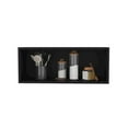 thumbnail image 7 of Depot E-Shop Ayden Wall Cabinet, 1 Spacious Shelf, Black, 7 of 7