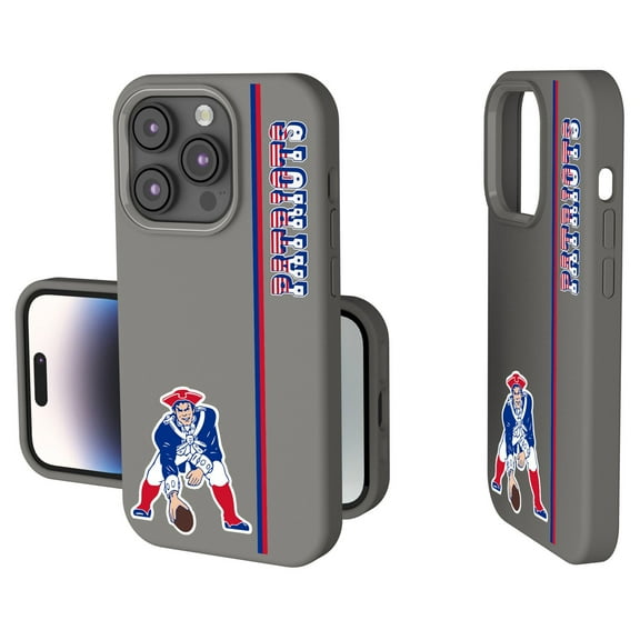 Keyscaper New England Patriots Throwback Logo iPhone Soft Touch Case