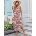 thumbnail image 4 of Vestido de verano Zeagoo 2025 para mujer con tirantes finos y cuello en V, 4 of 6