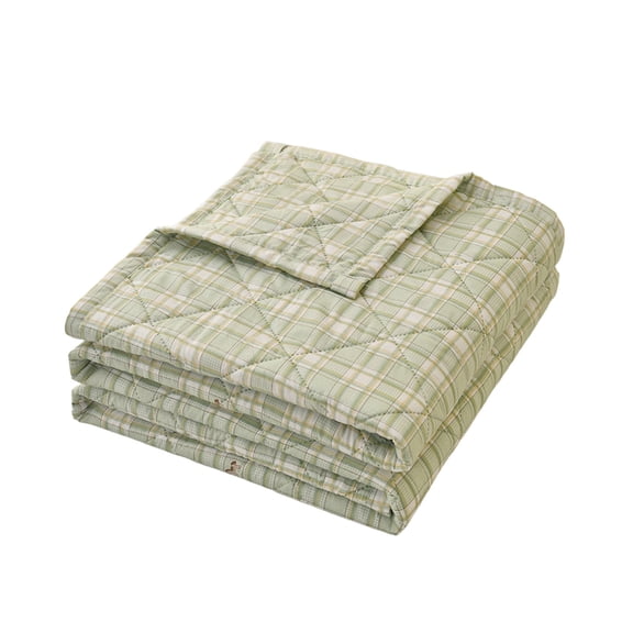 Tunhigl Printed Lightweight Cool Touch Summer Quilt, Breathable Cooling Air Condition Blanket, 59×78.7in Standard Single Size for Bedroom Sofa Indoor Daily Use