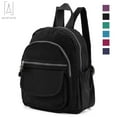 thumbnail image 2 of Gustave Mini Nylon Backpack Purse for Women Lightweight Anti-theft Travel Backpack Daypack Casual Shoulder Handbag "Black", 2 of 9