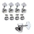 thumbnail image 3 of Toyvian Metal Guitar Tuning Pegs Set with 4 Right-Handed , Screws and for Acoustic and Electric Guitars, 3 of 8