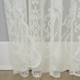 thumbnail image 5 of No. 918 Ariella Floral Lace Rod Pocket Curtain Panel, 58"x84", Ivory, 5 of 5