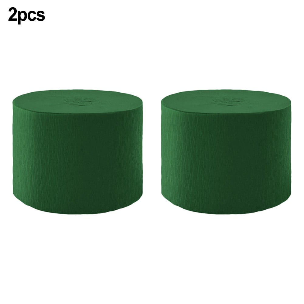 Crepe Paper Streamers St.Patrick's Day Party Streamer 8 Rolls Green Party Streamer for Various Birthday Wedding Festival Party Decorations