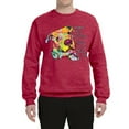 thumbnail image 3 of Colorful Pitbul | People Will Know How Large Your Soul | Dean Russo Art Animal Lover Unisex Crewneck Sweatshirt, Vintage Heather Red, 3X-Large, 3 of 6