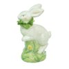 8.75" Sweet Delights Leaping Bunny Rabbit with Ruffled Collar Easter Figure