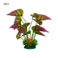 thumbnail image 2 of Yeciiwht 2pc Artificial Aquarium Plants Set - Fake Seaweed Fish Tanks Decor, Safe for Freshwater & Saltwater Aquariums, 2 of 6