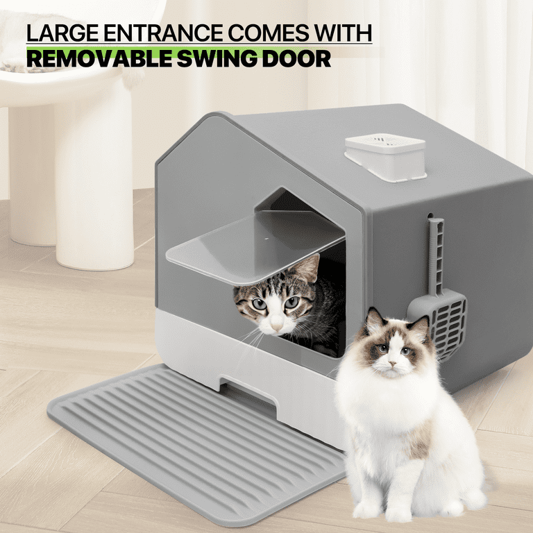 Large shallow cheap litter tray