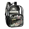 thumbnail image 5 of ALAZA Clear Backpack Mandala Skeleton Sitting PVC Transparent BookBag, 5 of 7