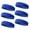 Royal Blue, variant on Toptie 6 Pieces Sweat Headbands Sport Cotton Terry Cloth Headbands-Red/White/Blue