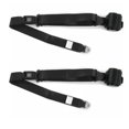 thumbnail image 1 of Standard 3 Point Burgundy Retractable Bucket Seat Belt Kit with Bracketry for 1958 Chevy Impala - 2 Belts, 1 of 1
