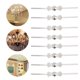 thumbnail image 2 of WORGEOUS 200pcs Conectores de araña de metal sujeción Bowtie Pin Cristales Piezas de cuentas, 2 of 9