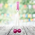 thumbnail image 4 of Pelota Pro-Clackers Pelota Pro-Clackers Clacker Ball Juguetes para niños y adultos (rosa con luz), 4 of 5