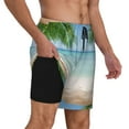 thumbnail image 3 of Daiia Starfish in Beach Mens Swim Trunks Swim Shorts Quick Dry Swim Shorts with Mesh Lining Pockets-X-Large, 3 of 9