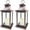 Hampton-Cooper, variant on LED Decorative Lanterns - Set of 3 - Kate Aspen Vintage Rustic Home Décor Lantern Tabel Centerpiece for Wedding, Bridal Shower, Anniversary Party - White/Ivory