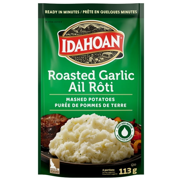 Idahoan Roasted Garlic Mashed Potatoes