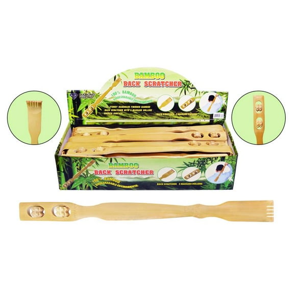 DDI 2127691 Bamboo Back Scratcher - Pack of 36