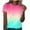 Hot Pink, variant on Women's Workout Shirt Quick Dry Gym Athletic Running T-Shirts Short Sleeve Summer Tops Yellow XL