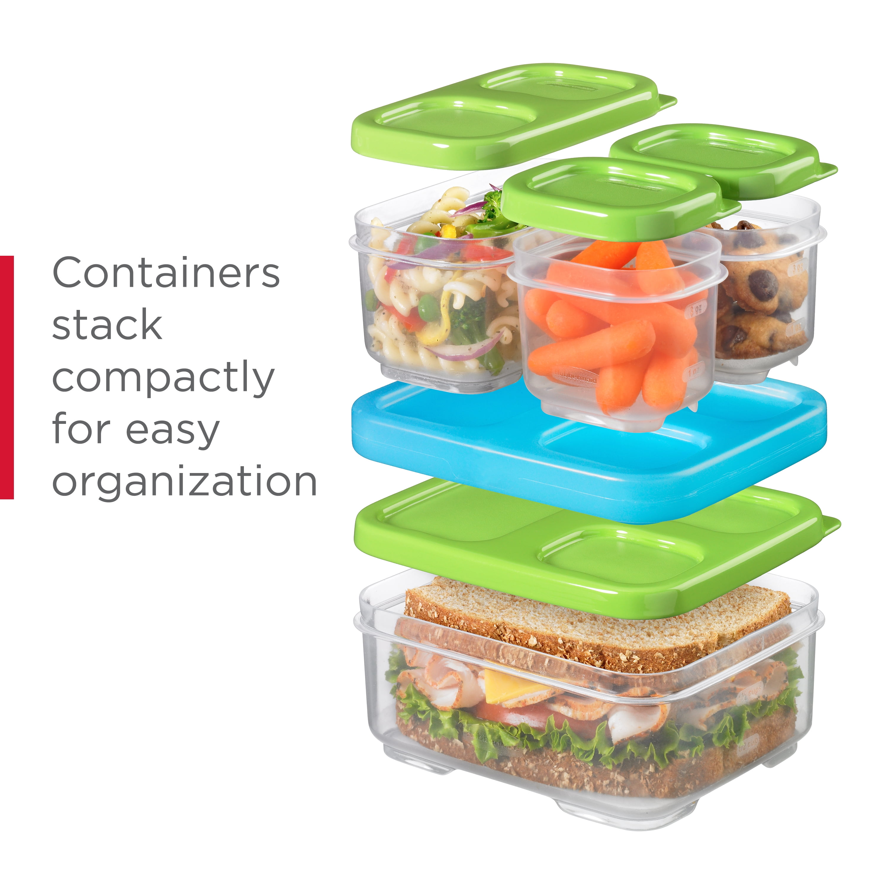Rubbermaid LunchBlox - Lunch Containers, Rubbermaid LunchBl…