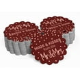 thumbnail image 2 of Inkdotpot Hugs & Kisses From The Wedding Bottle Tag Real Rose Gold Foil Favor Hang Tags 100 Pack, 2 of 6
