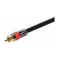 thumbnail image 2 of Monoprice Digital Coaxial Audio Cable - 3 Feet - Black | High Quality RG6 RCA CL2 Rated, Gold plated, 2 of 2