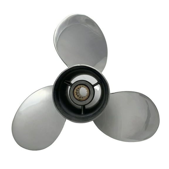 Propeller 9 1/4x12 for TOHATSU Outboard 3 Blades Stainless Steel Prop 14 Tooth RH 9.25x12