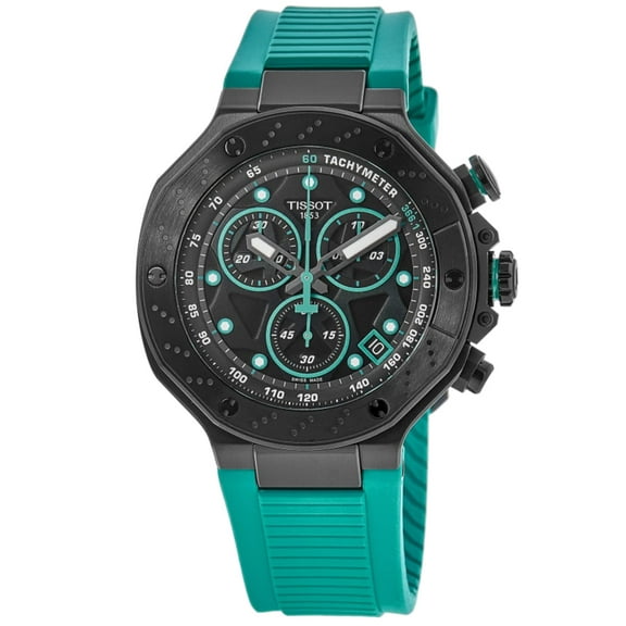 Tissot T-Race Chronograph Quartz Black Dial Men's Watch T1414173705101