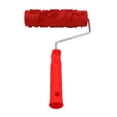 thumbnail image 1 of 7" Assorted Embossed Floral Pattern Painting Decorative Painting Roller with Plastic Handle K, 1 of 9