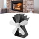 thumbnail image 5 of Ventiladores de chimenea accionados por calor Estufa de base trapezoidal de 5 aspas ANGGREK  Otros, 5 of 8