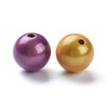 thumbnail image 2 of Spray Painted Acrylic Beads Miracle Beads Bead in Bead Round Mixed Color 14mm Hole: 2mm about 330pcs/500g, 2 of 7