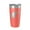Coral, variant on Crane Prairie Reservoir Tumbler Lake Map Travel Mug Insulated Laser Engraved Coffee Cup Oregon 20 oz Coral