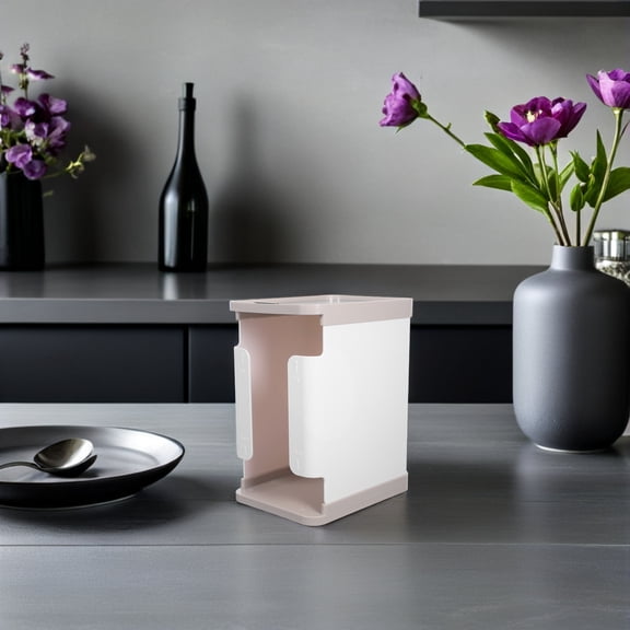 SEWCHICS Breastmilk Storage Organizer Tower with Plastic for Neat Freezer Bag Stacking and Easy Access