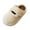 Beige, variant on Women House Slippers Non-Slip Round Toe Thick Soled Slip-on Slides Women's Casual Versatile Lace Indoor Home Fall Winter Thick Bottom Indoor Outdoor Warm Sandals
