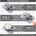 thumbnail image 3 of High Precision Digital Kitchen Scale Tempered Glass Food Scale Multifunction Scale Small Kitchen Appliances Watercolor-style Snowman Pattern, 3 of 7