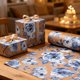 thumbnail image 5 of Festival Kraft Paper Floral Party Gift Wrapping Paper Watercolor Series Paper Rolls Thick Gift, 5 of 7