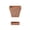 Brown, variant on Faux Ceramic Planters for Indoor Plants with Saucer, 8 inch Vintage Ice Crack Glaze Plant Pots with Drainage Holes, Decorative Flower Pots for Outdoor Garden Home Decor