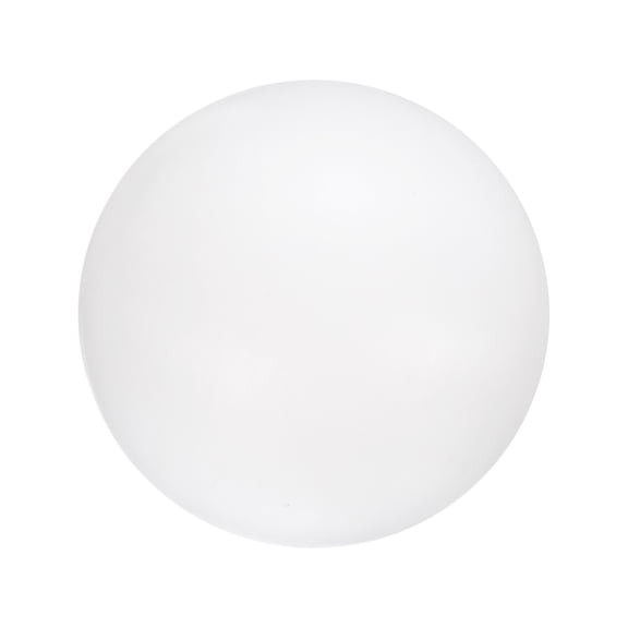 1 Pack PP Plastic Bearing Balls 55mm Solid Plastic Balls G1 Precision, White