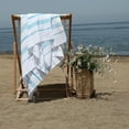 thumbnail image 2 of Home 100% Turkish Cotton Lucky Striped Pestemal Beach Towel, 2 of 3