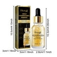 thumbnail image 3 of YQHZZPH 24K Gold Serum For Face, Skin Brightening Aging Moisturizer With C, Hyaluronic & Argan Oil For Dark Spots & Fine Lines, Korean Skin Care Collagen Booster 30ML On Clearance, 3 of 8
