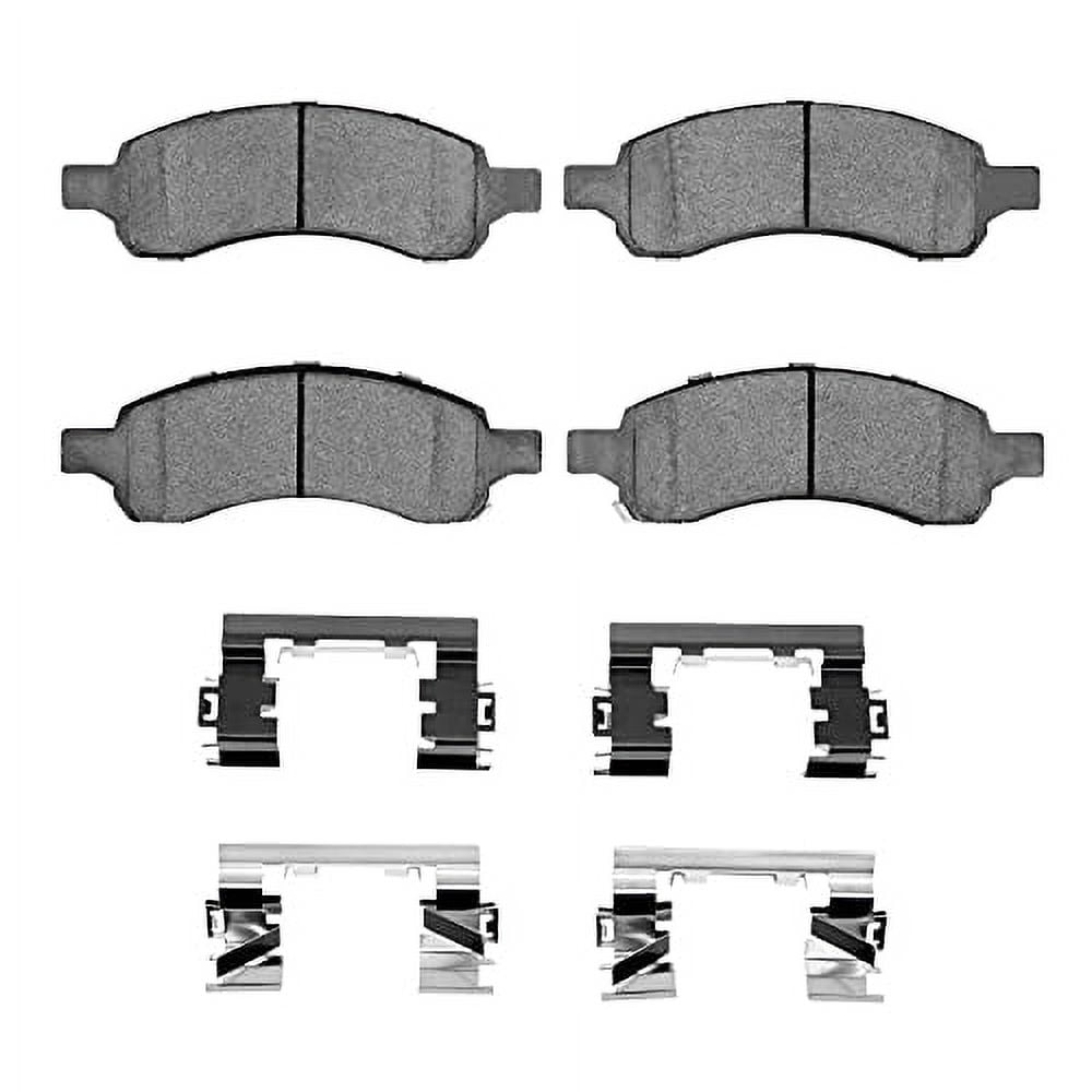 Dynamic Friction Company 1310-1169-11 DFC 3000 Ceramic Brake Pads and Hardware Kit