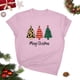 thumbnail image 2 of Fiudx Ofertas Del Día Blusa de Moda Informal con Cuello Redondo y Estampado Navideño para Mujer, 2 of 4