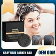 thumbnail image 5 of Kokovifyves Natural Hair Darkening Shampoo Bar for Coverage Gray Hair Soap Gray White Hair Reverse Bar Fast Natural Shampoo, 5 of 9