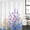 MediumPurple Yellow, variant on Lavender Shower Curtain Set - Extra Long 72" x 96" Washable Bathtub Curtain with 12 Hooks, Purple Blue Flower Floral Country Spring Waterproof Fabric Stall Shower Curtains for Bathroom/Bathtub Décor