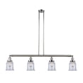 thumbnail image 7 of Innovations Lighting 214-S Canton Canton 4 Light 51" Wide Linear Chandelier - Nickel, 7 of 7