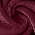 thumbnail image 5 of Fewfanhot Dresses for Women Long Sleeve Velvet Evening Mini Draped Collar Neck Cocktail Dance Party Dress, 5 of 6